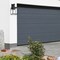 Designers Fountain Preston 18.75in 1-Light Matte Black Modern Outdoor Hardwired Wall Lantern with No Bulbs Included D297M-9EW-MB - alternate 2